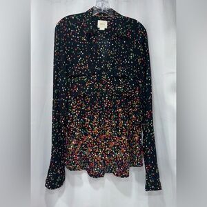 Anthropologie Maeve wynwood confetti top